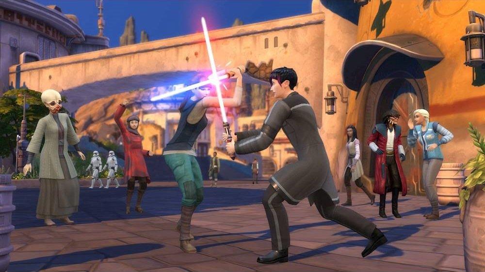 The Sims 4 Star Wars: Journey to Batuu DLC