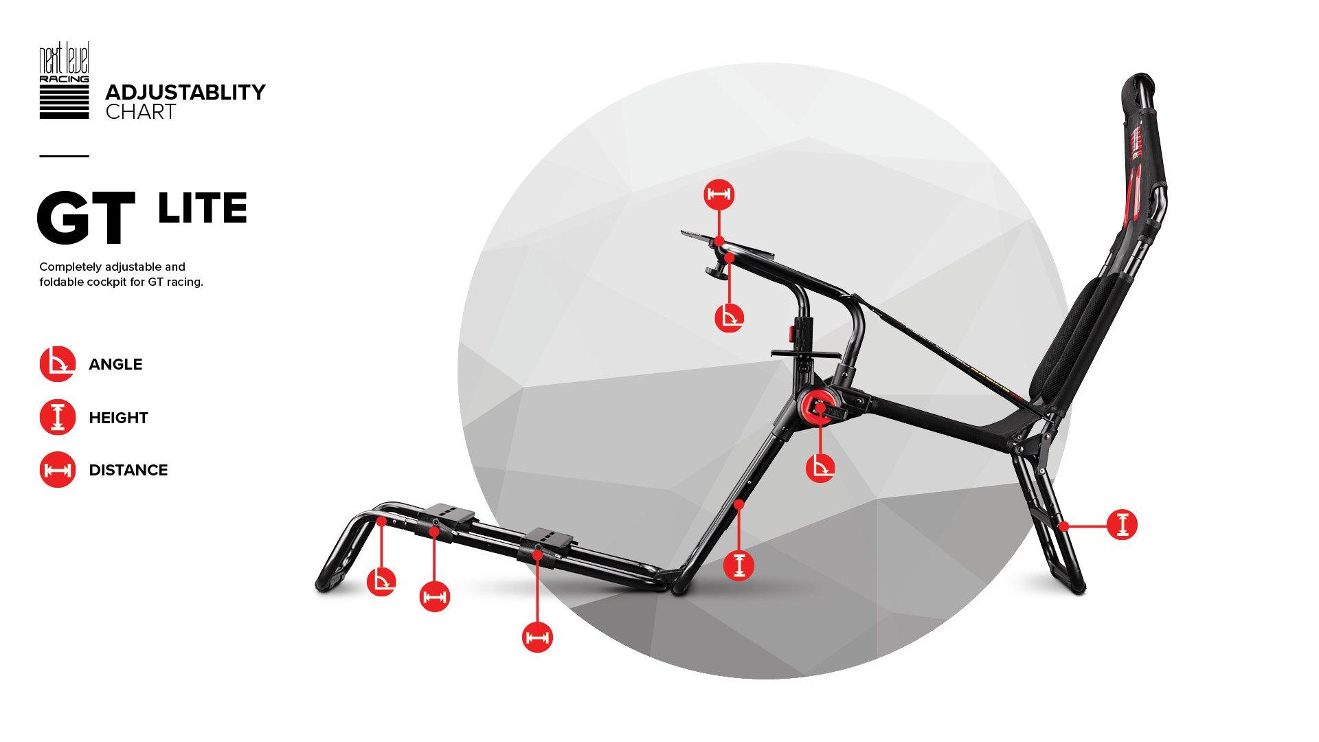 Next Level Racing F-GT Lite Simulator Cockpit