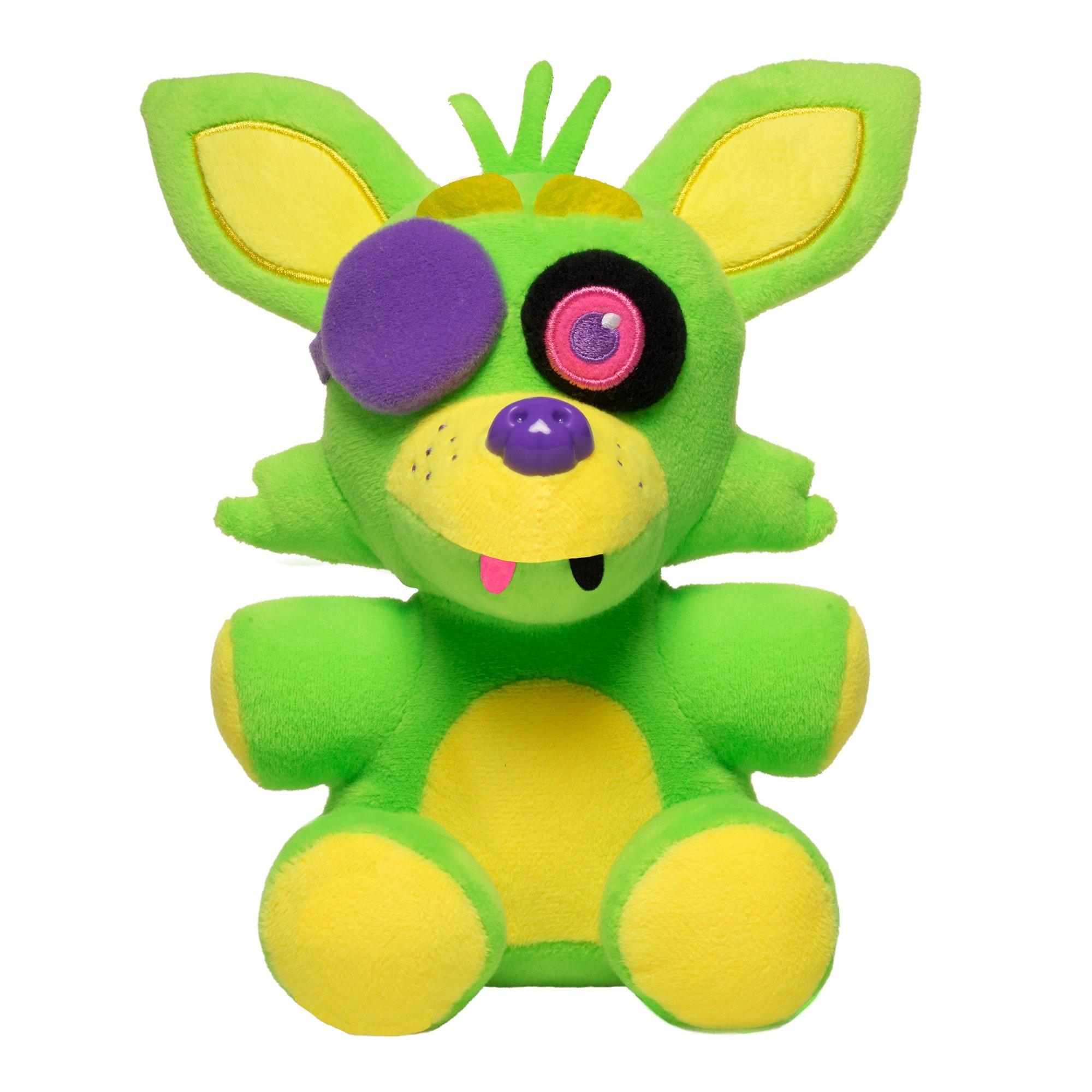 Five Nights At Freddys Blacklight Green Foxy Plush 5622