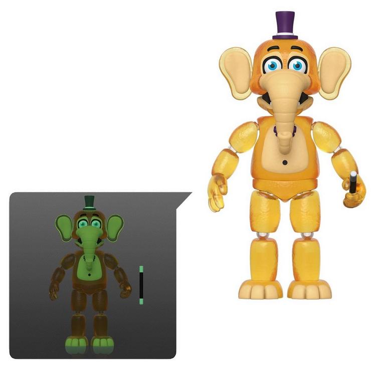 Five Nights at Freddy's Pizzeria Simulator Glow-in-the-Dark Orvlle Elephant Action Figure