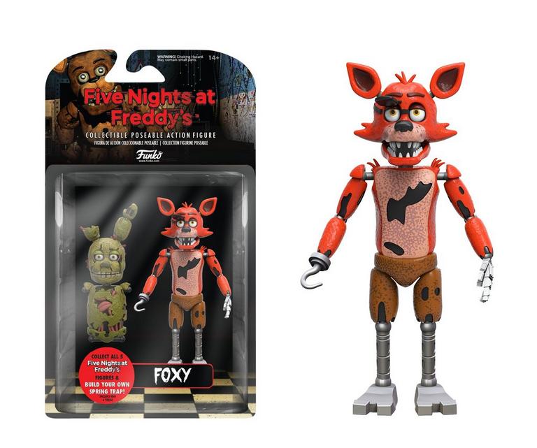 Five Nights at Freddy's Foxy Action Figure 5 in