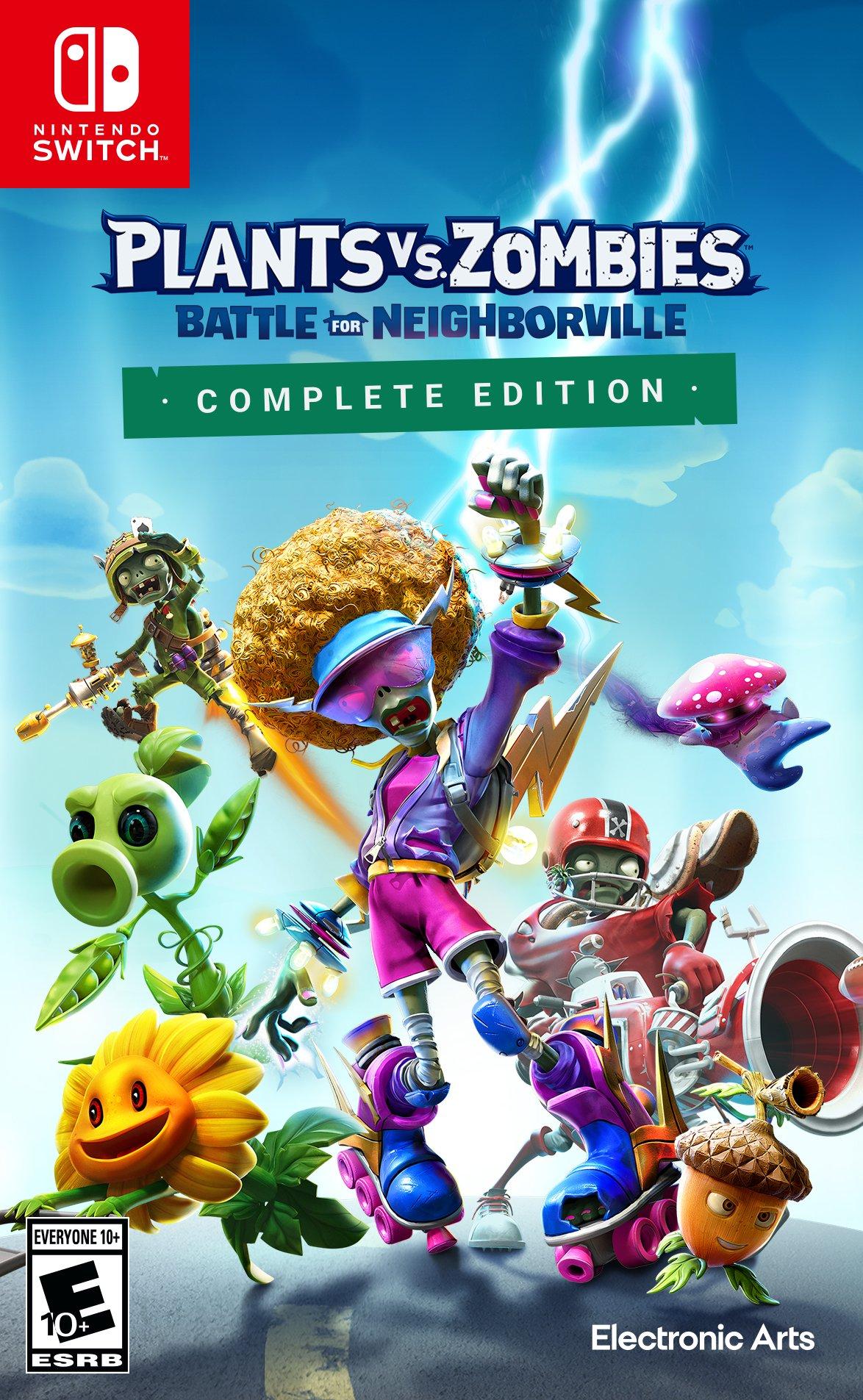Nintendo Switch Plants vs. Zombies: Battle for Neighbor Plants vs. Zombies: Battle for Neighborville Complete Edition