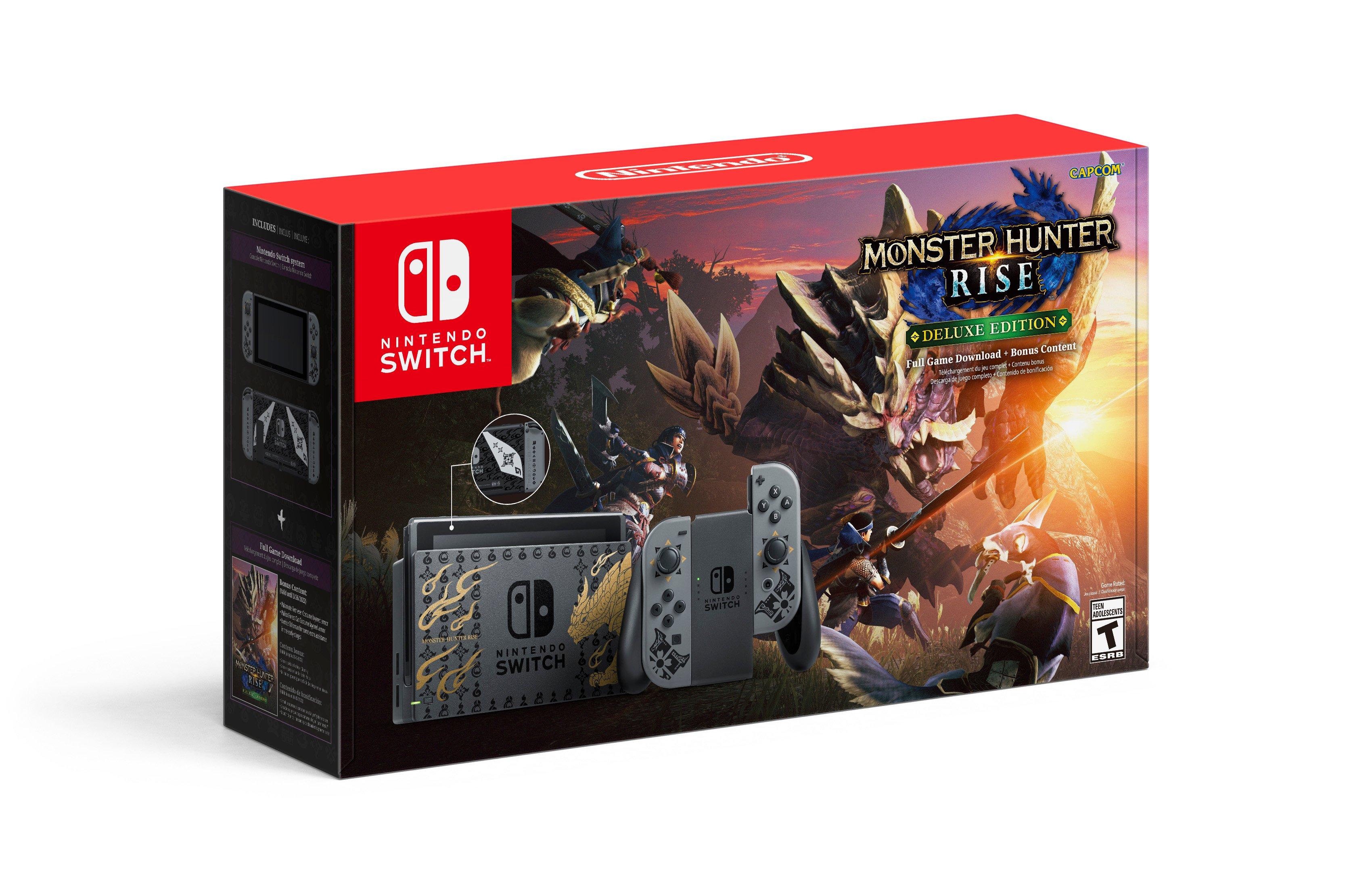 Nintendo Switch Monster Hunter Rise Deluxe Edition