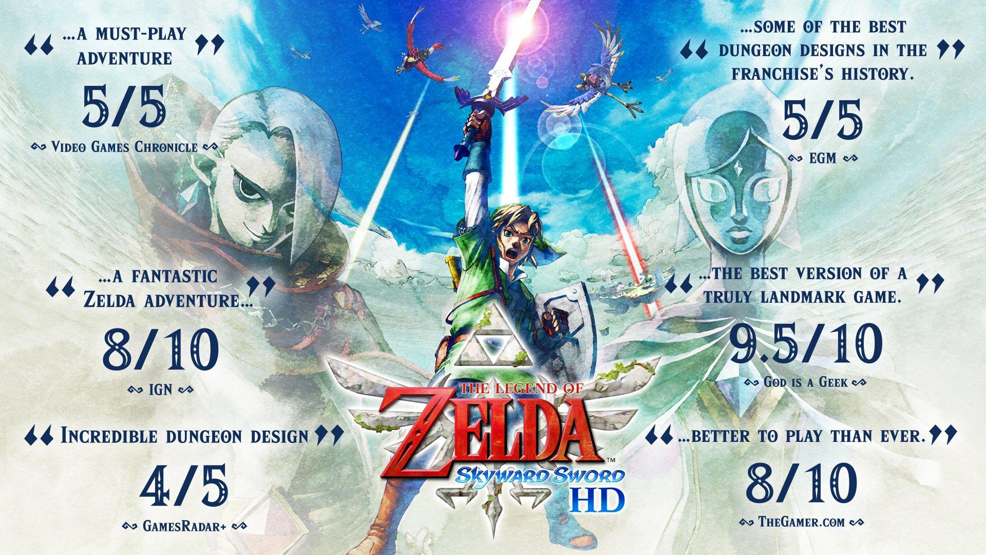 The Legend of Zelda: Skyward Sword HD, Jogos para a Nintendo Switch, Jogos