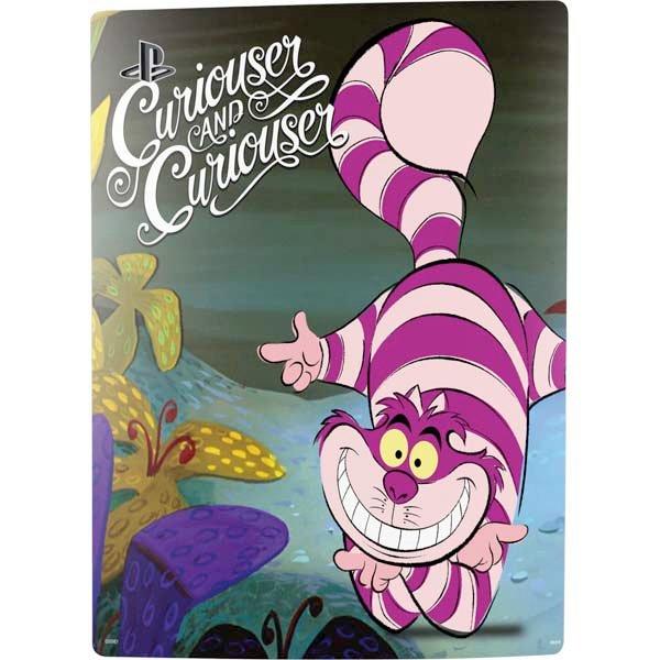 Alice in Wonderland Cheshire Cat Curiouser Console Skin for PlayStation
