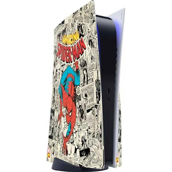 Skinit The Amazing Spider-Man Comic Console Skin for PlayStation 5
