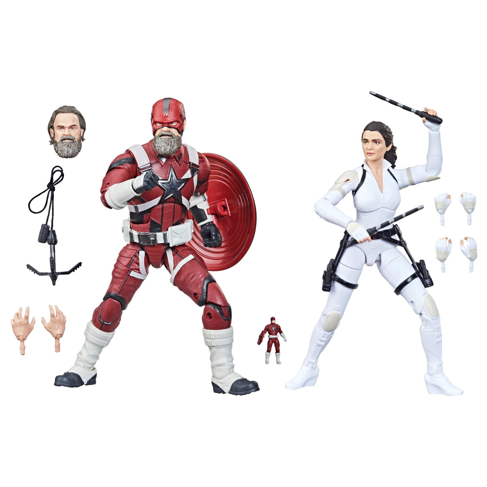 Hasbro Marvel Legends Series Black Widow Red Guardian and Melina Vostkoff 2 Pack 6-in Action Figure