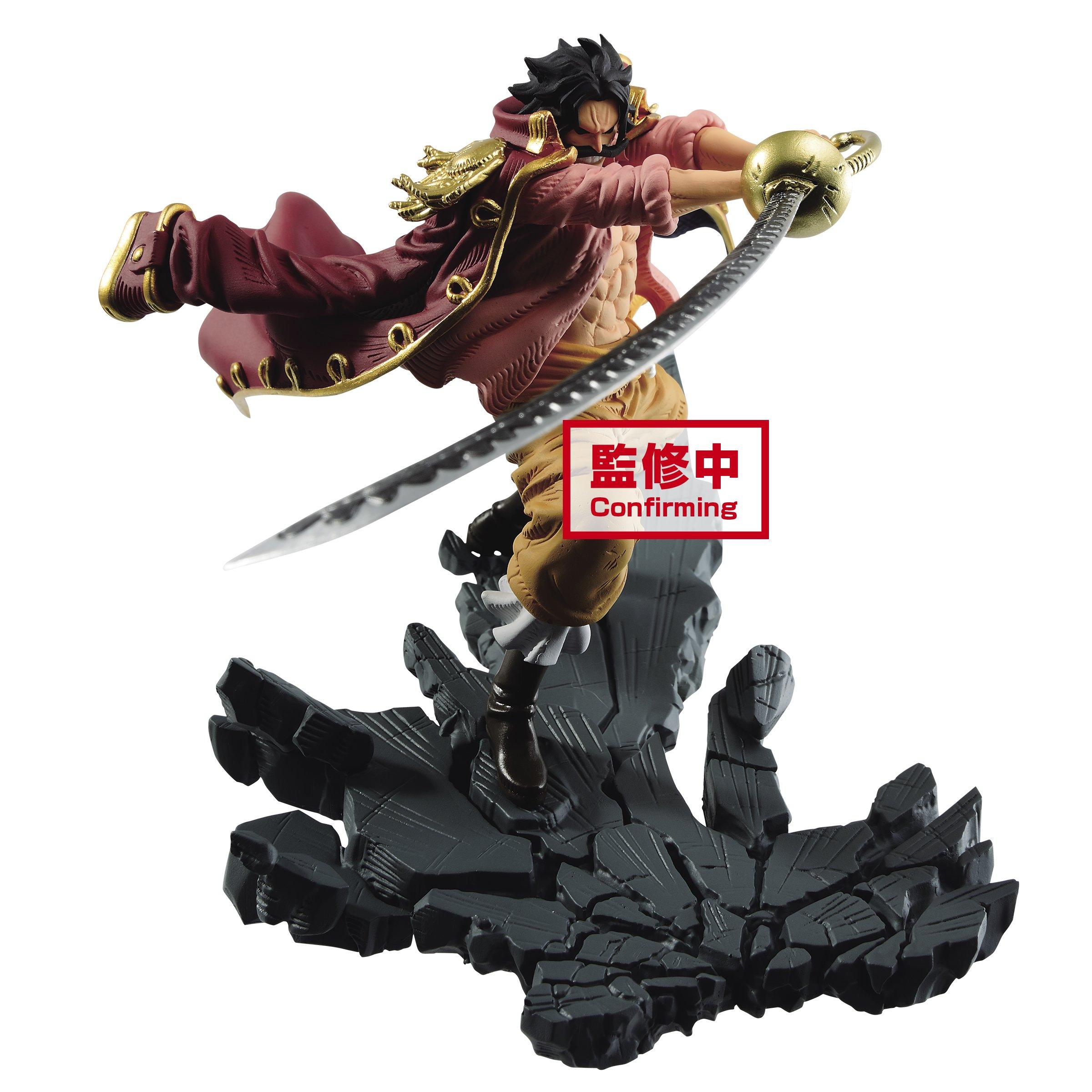 One Piece Gol D Roger Manhood Version A Statue Gamestop