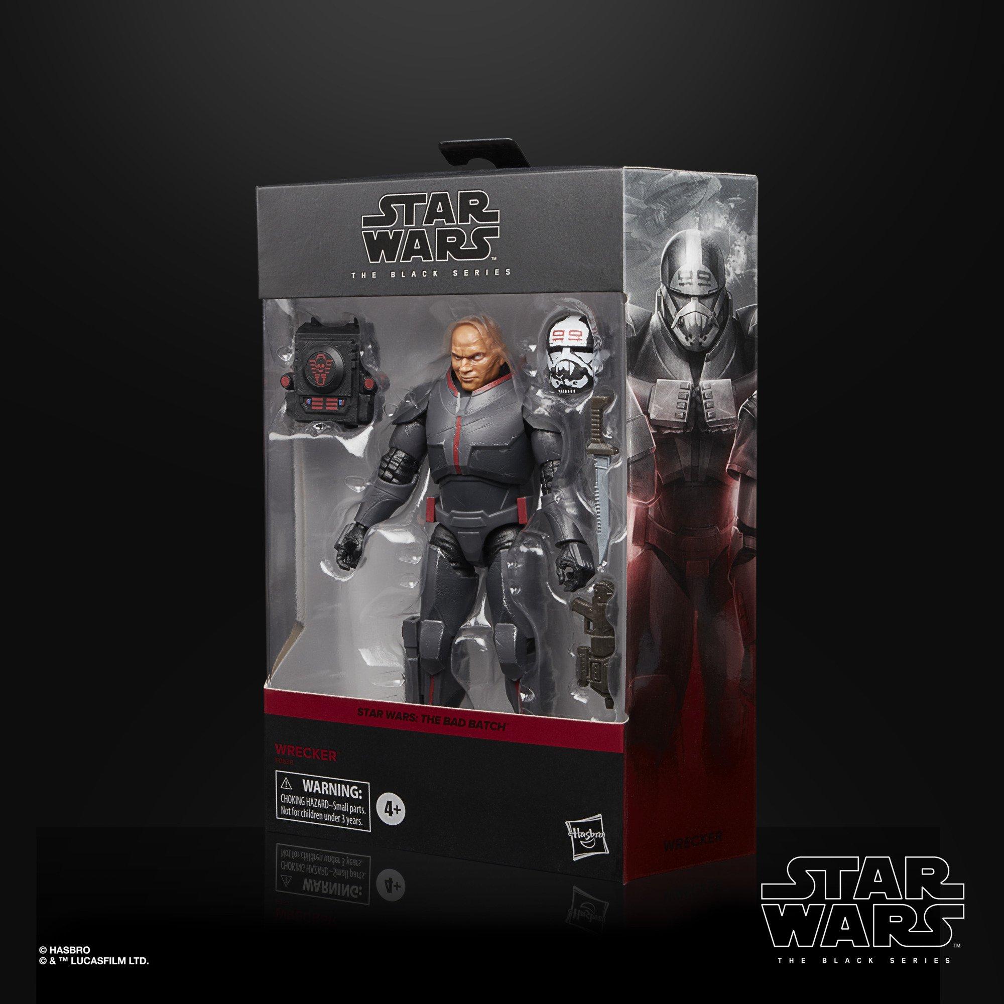 list item 10 of 11 Hasbro Star Wars The Black Series The Bad Batch Wrecker Deluxe 6-in Action Figure