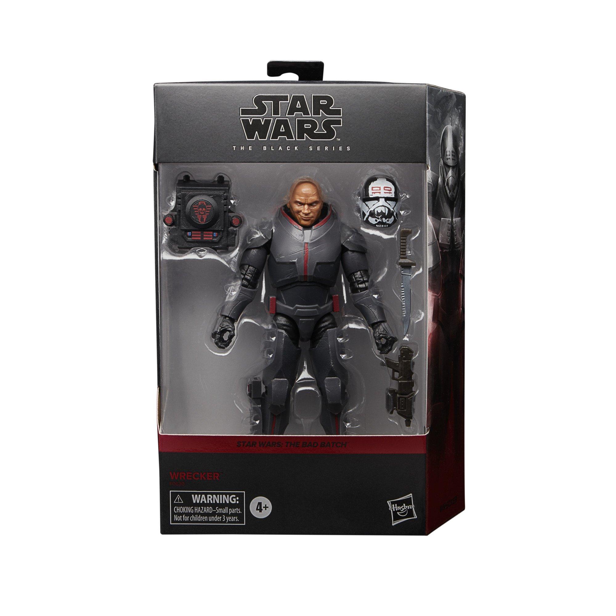 list item 11 of 11 Hasbro Star Wars The Black Series The Bad Batch Wrecker Deluxe 6-in Action Figure