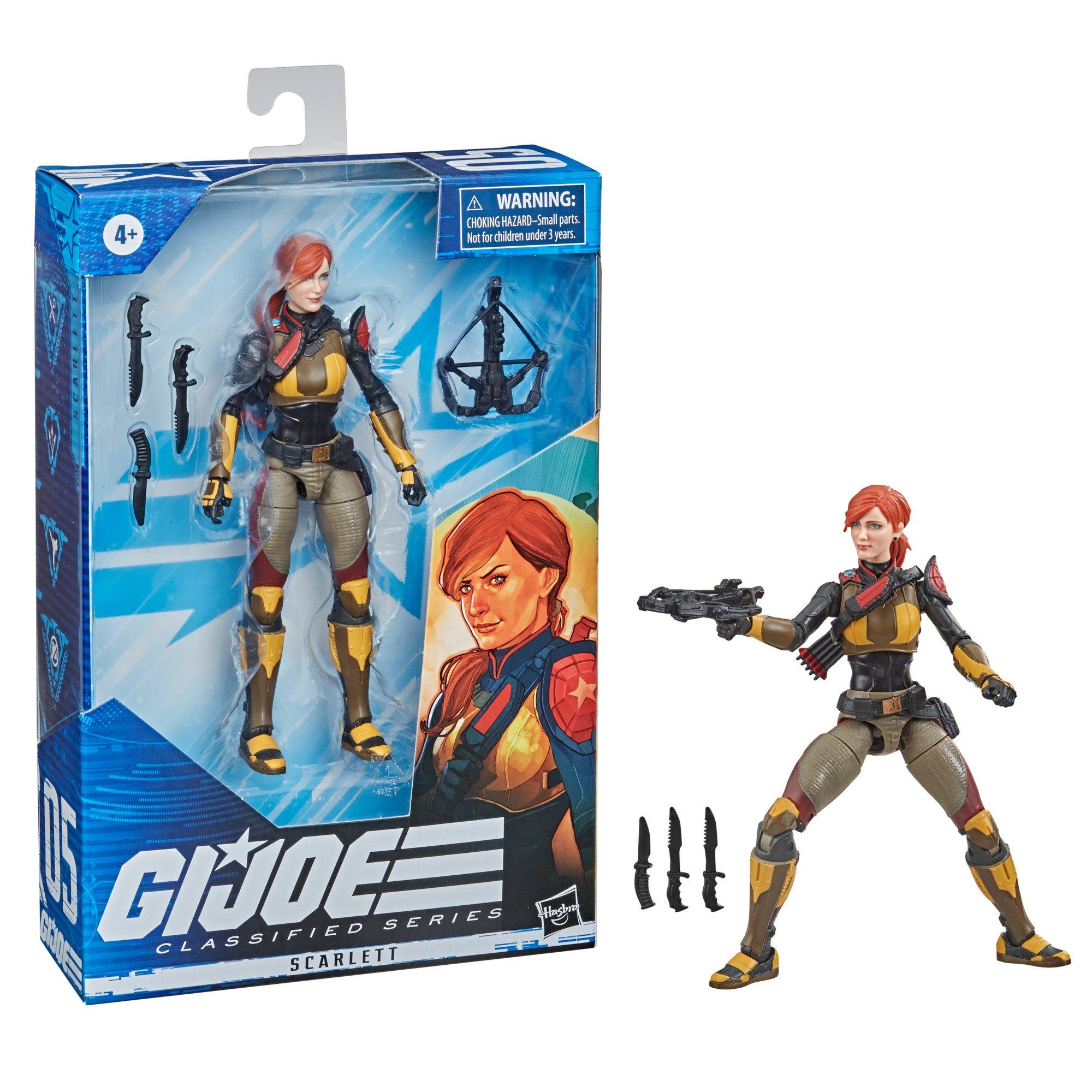 Hasbro G.I. Joe Scarlett Classified Series Field Variant 6in Action Figure
