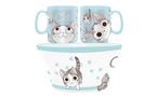 Chi&#39;s Sweet Home Cat Lovers Breakfast Bowl and Mug Bundle