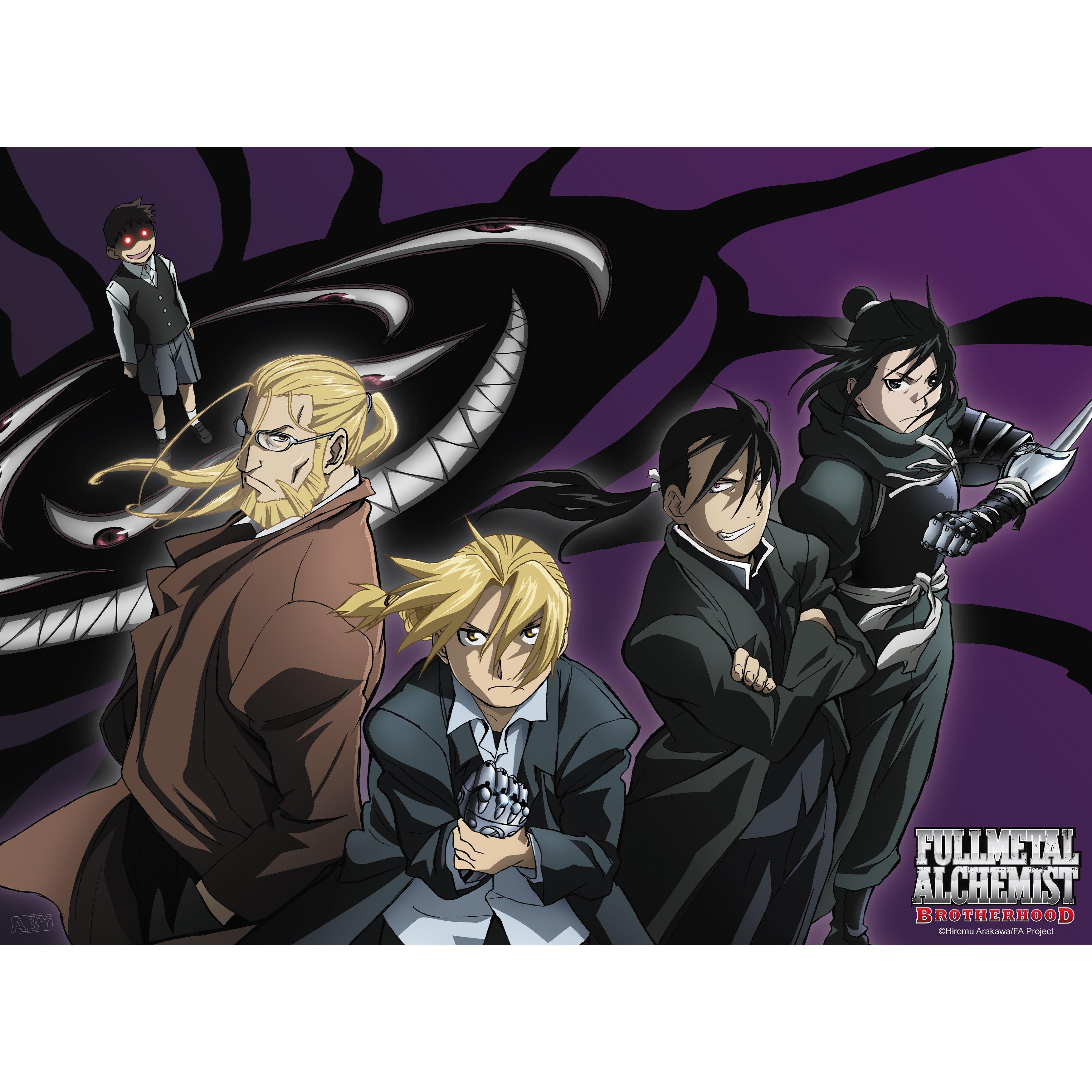 Fullmetal Alchemist Brotherhood Mini Poster Three Pack Gamestop