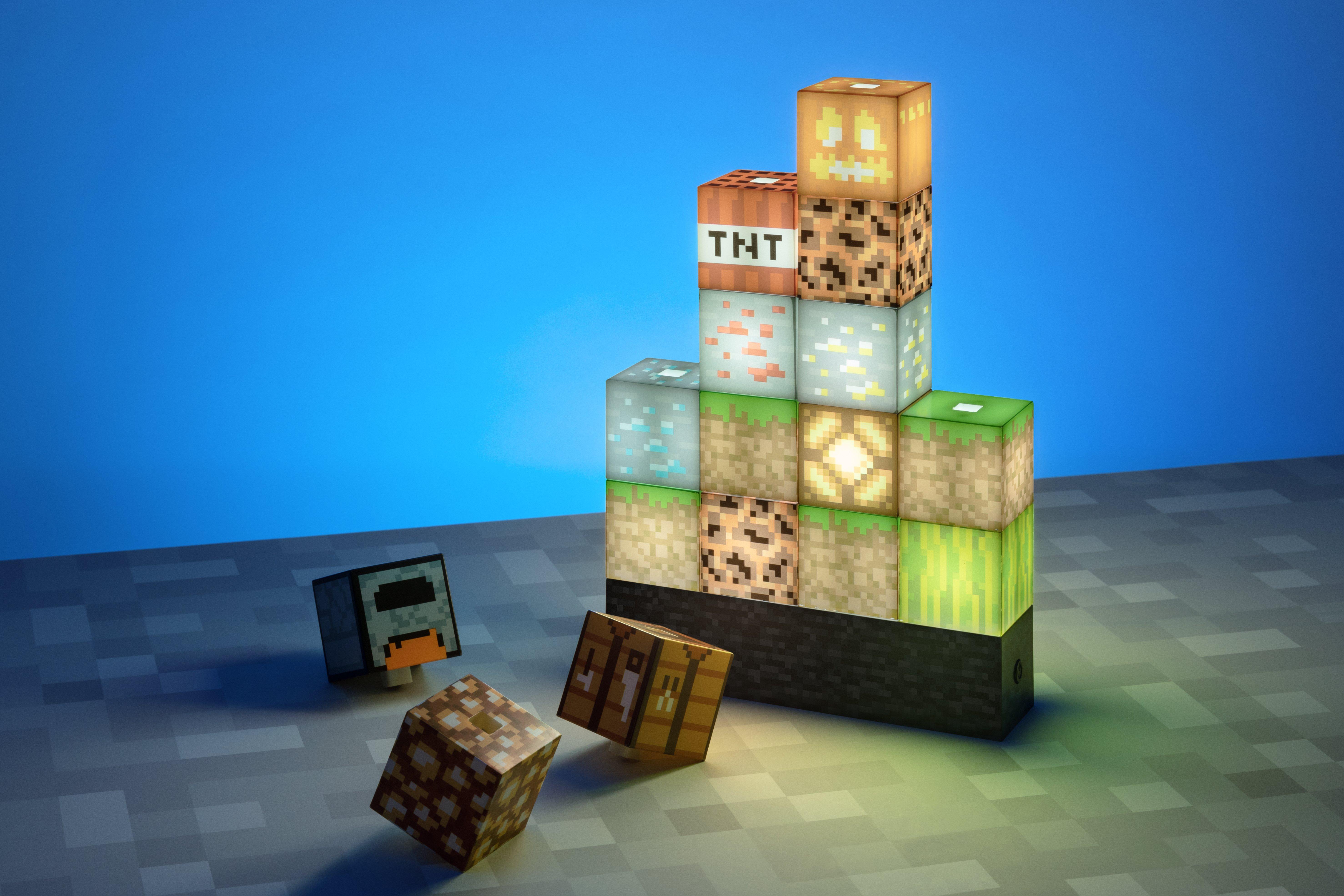 list item 6 of 7 Paladone Minecraft Block Building Light