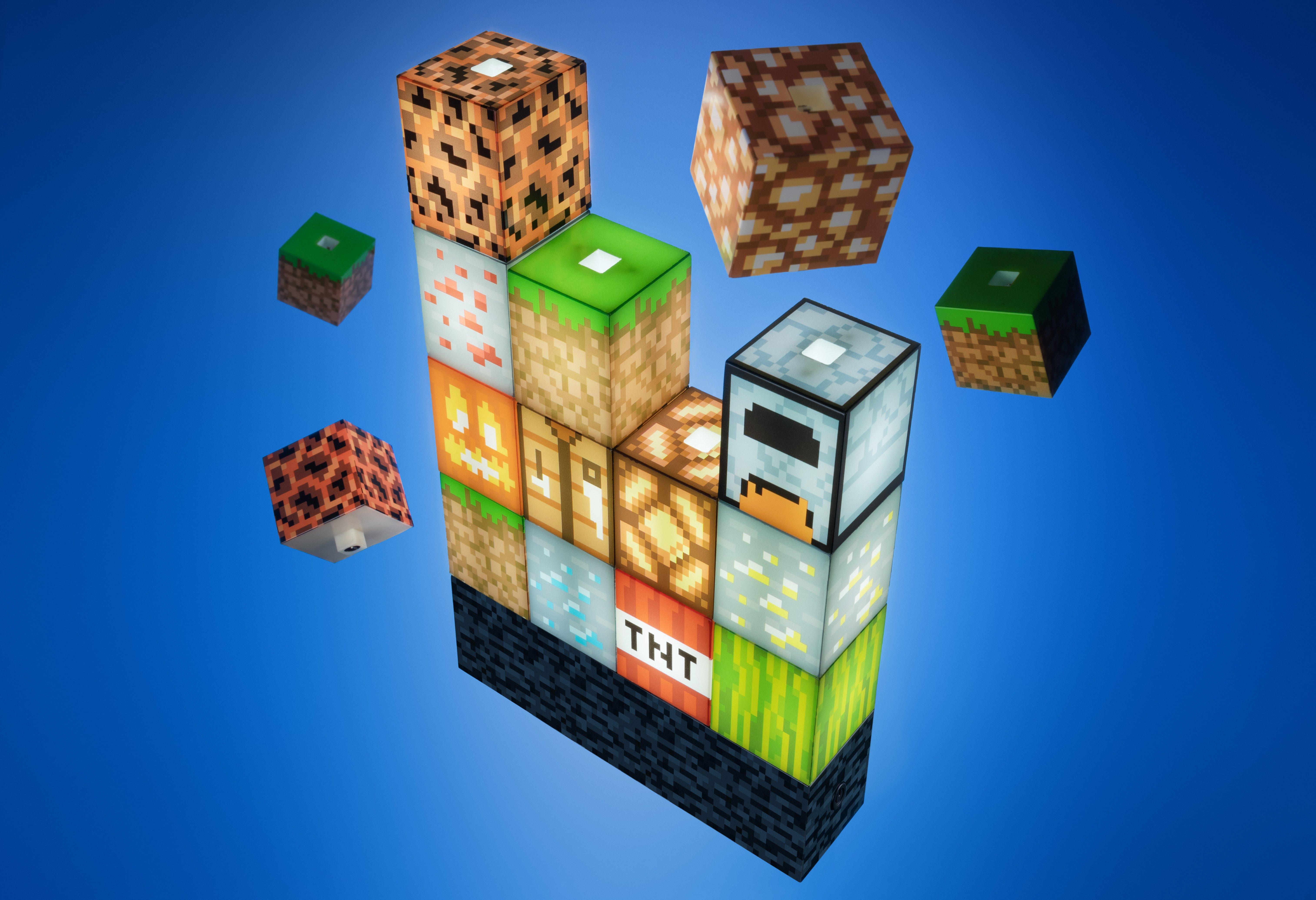 PALADONE Lampara Minecraft Block Building Light