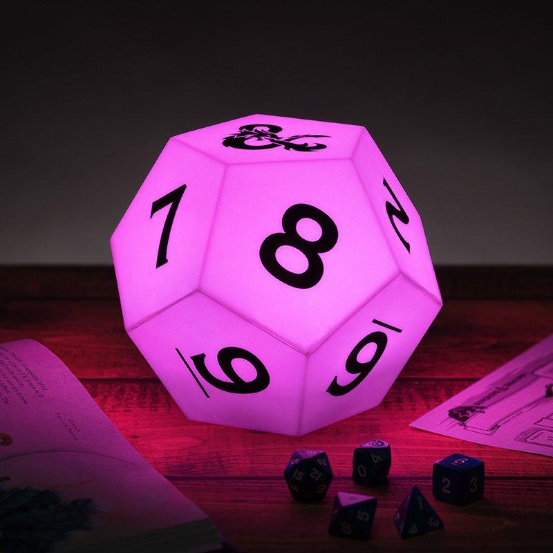 Lim åbning Bore Paladone Dungeons and Dragons Color Changing D12 Die Light | GameStop