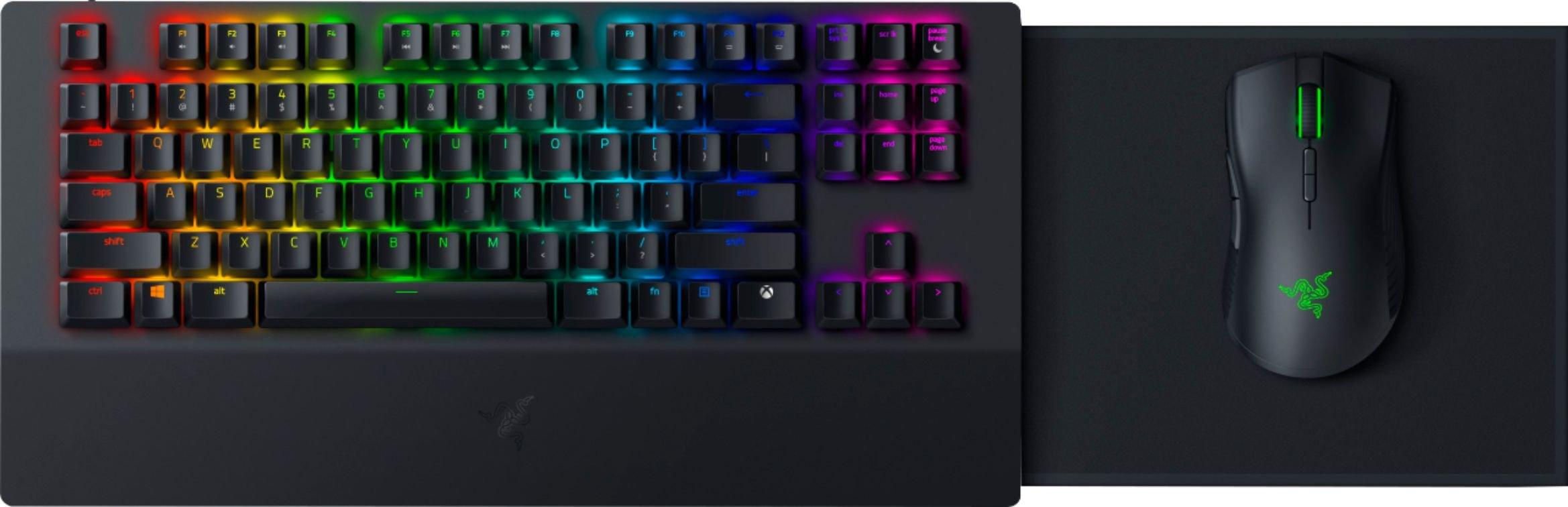 Razer Turret Black Wireless Mechanical Gaming Keyboard and Mouse for Xbox  One