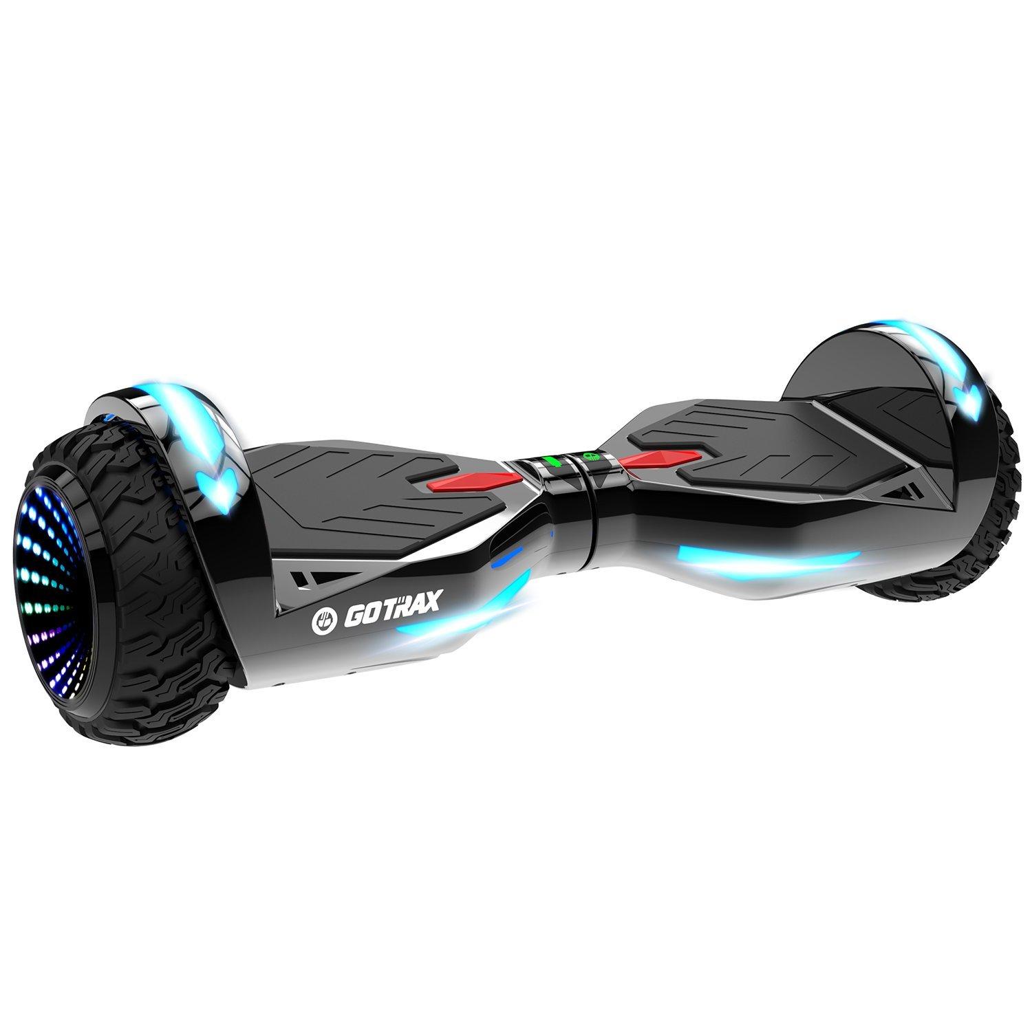 Nova Pro Hoverboard with Chrome Infinity Wheel Hoverboard and Bluetooth Speakers