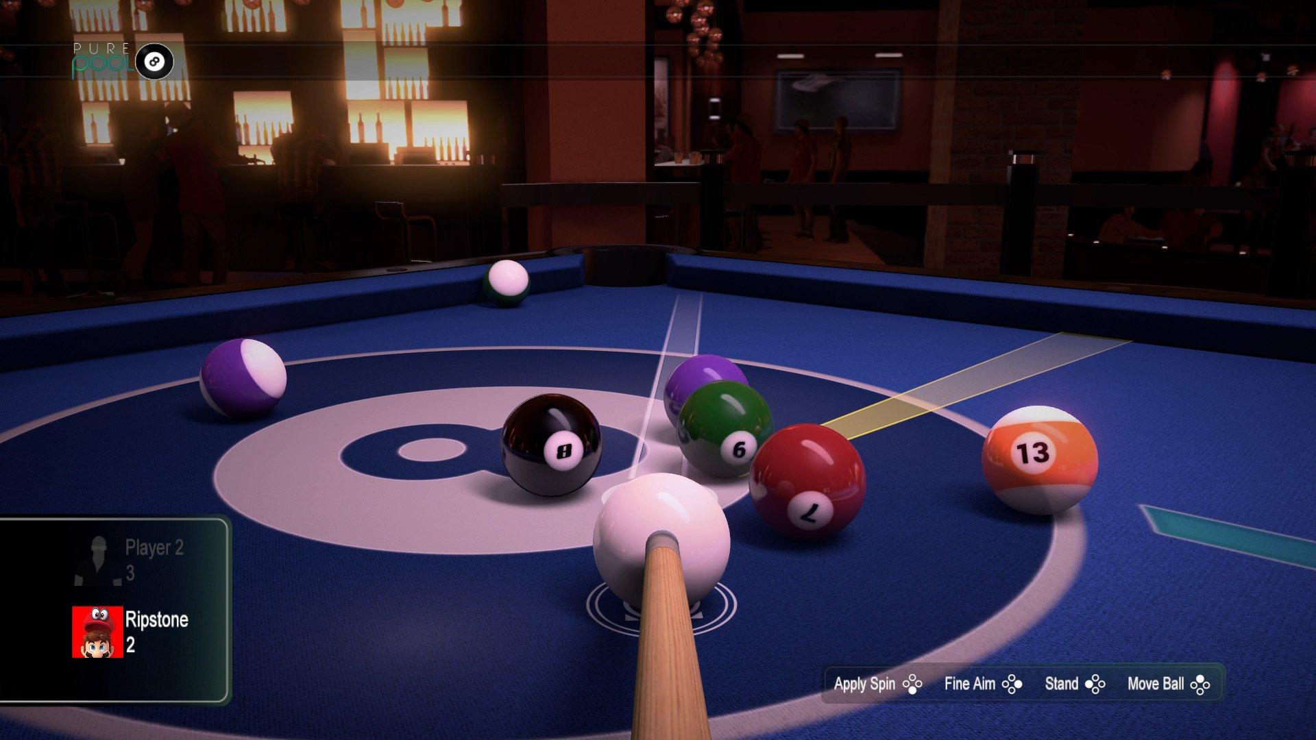 BILLIARD, Aplicações de download da Nintendo Switch