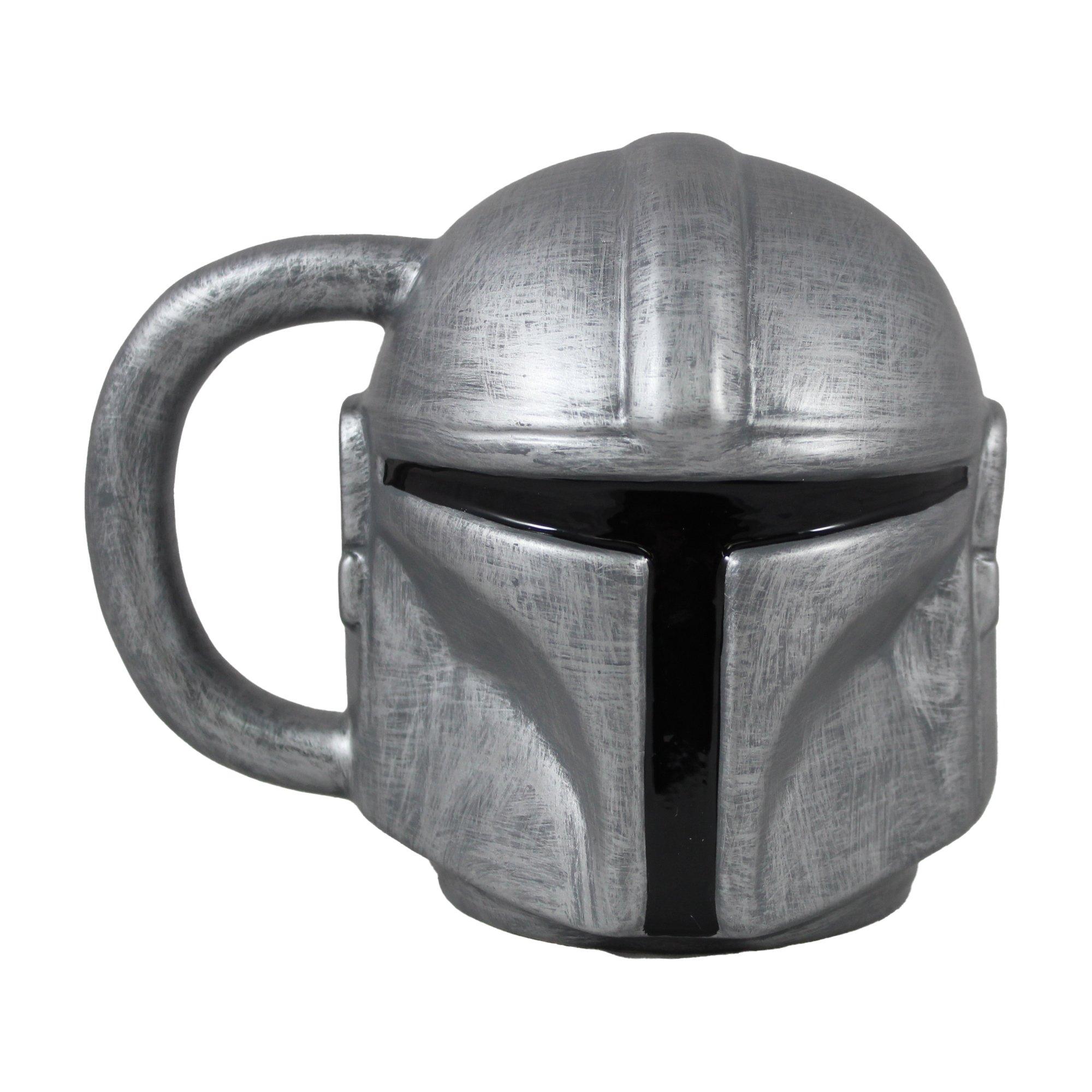 list item 1 of 7 Star Wars: The Mandalorian Helmet Coffee Cup
