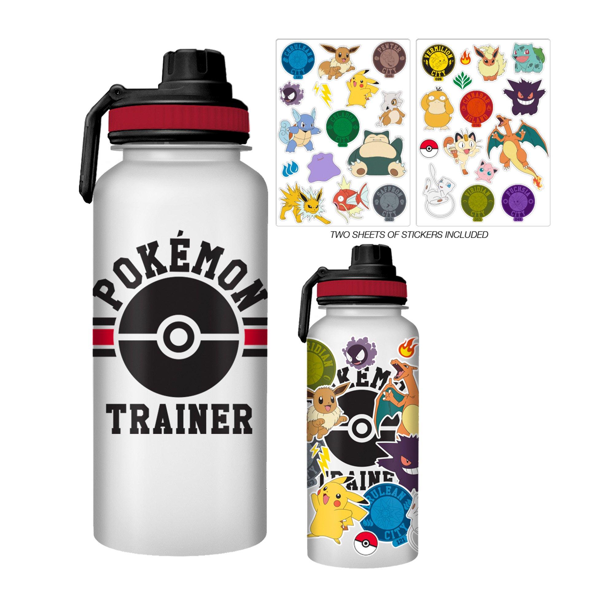 list item 3 of 3 Pokemon - Pokemon Trainer Water Bottle with Stickers