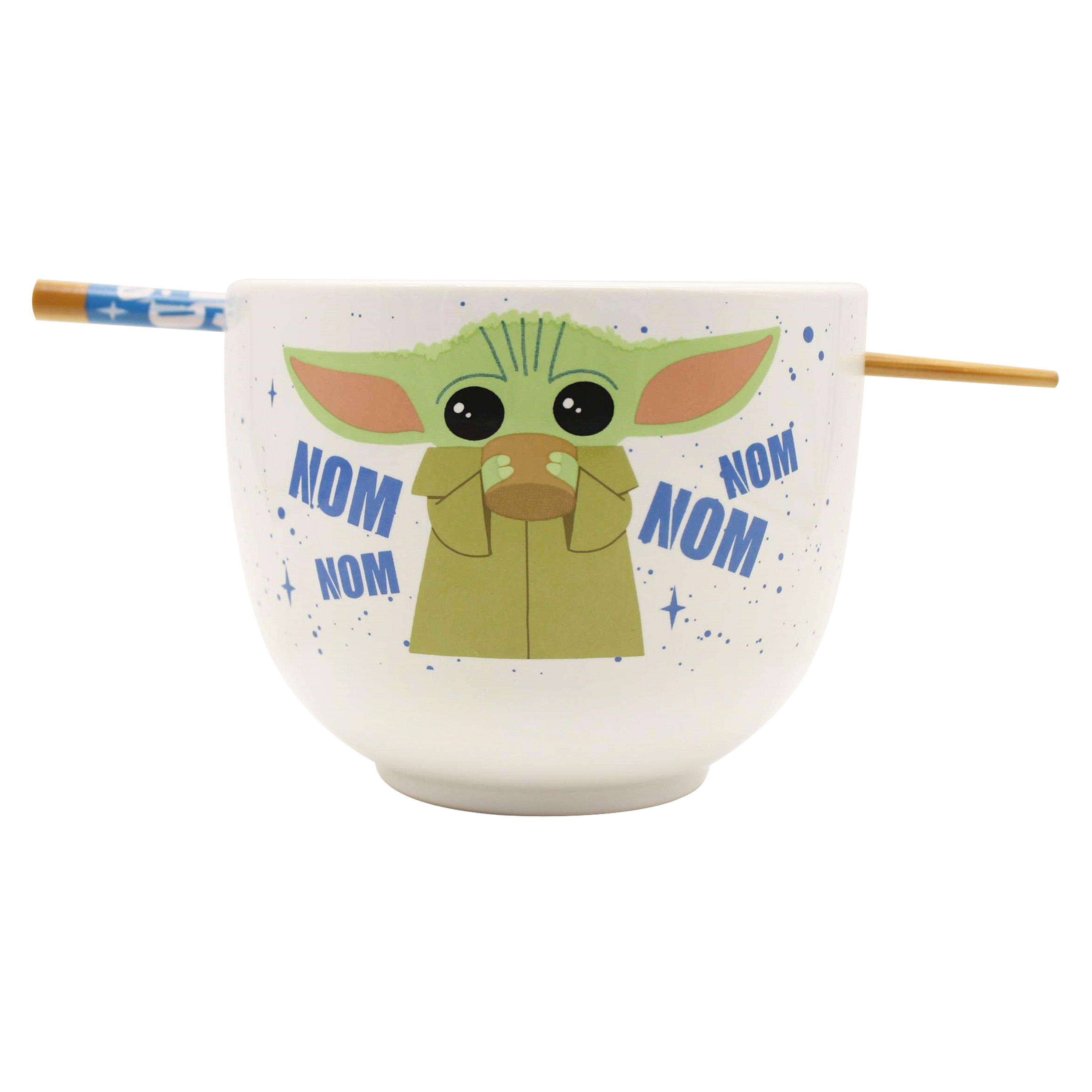 Star Wars: The Mandalorian The Child Ramen Bowl with Chopsticks