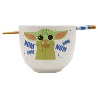 list item 2 of 6 Star Wars: The Mandalorian The Child Ramen Bowl with Chopsticks