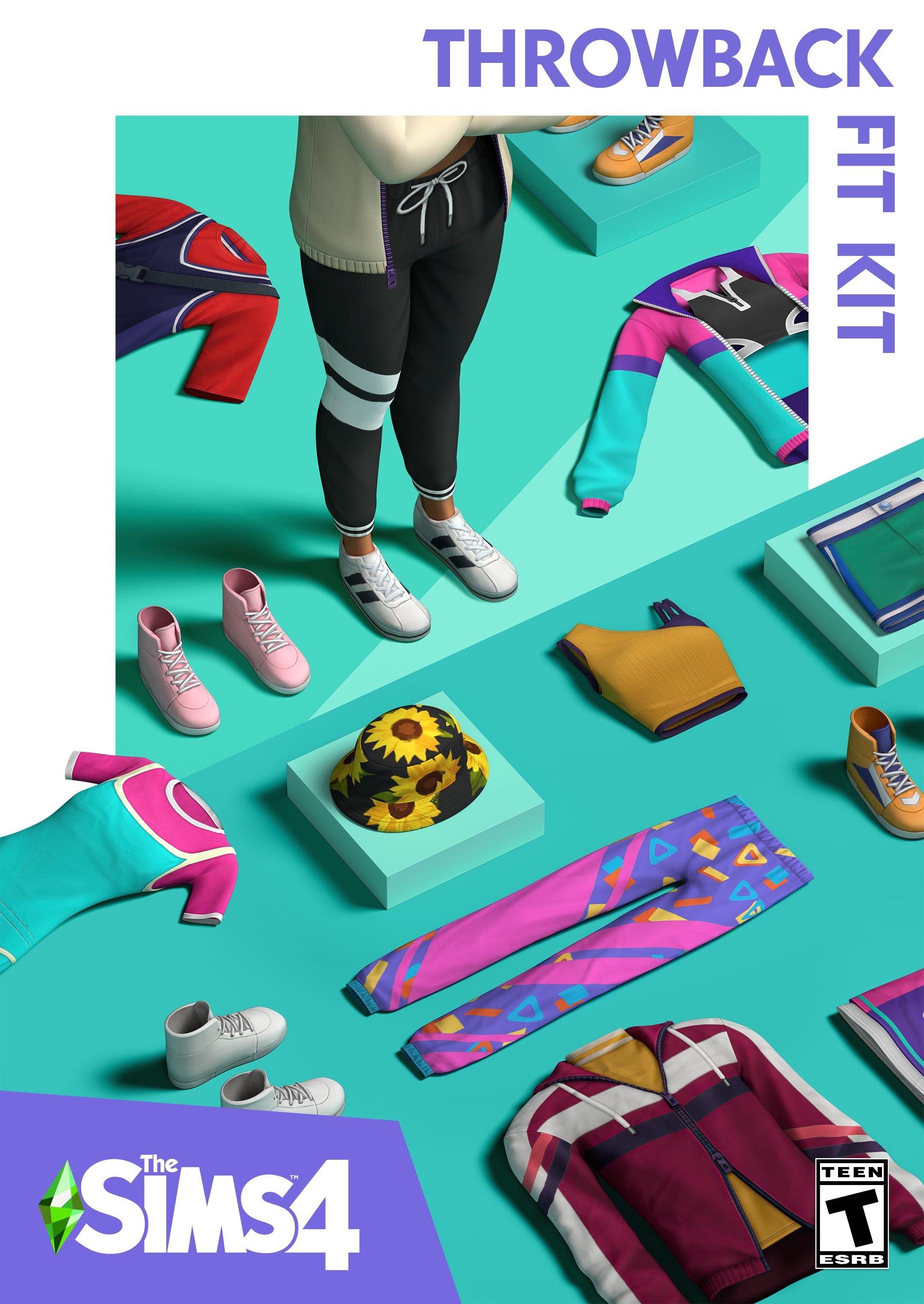 The Sims 4: Throwback Fit Kit DLC