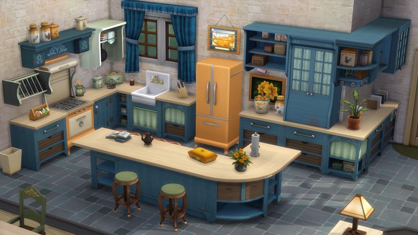 The Sims 4: Country Kitchen Kit DLC