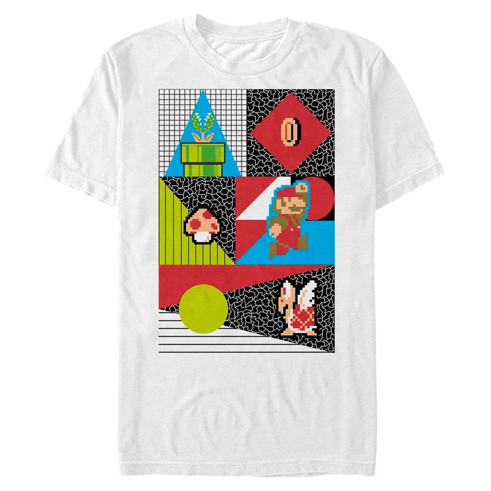 Super Mario Retro Pattern T-Shirt, Size: Small, Fifth Sun