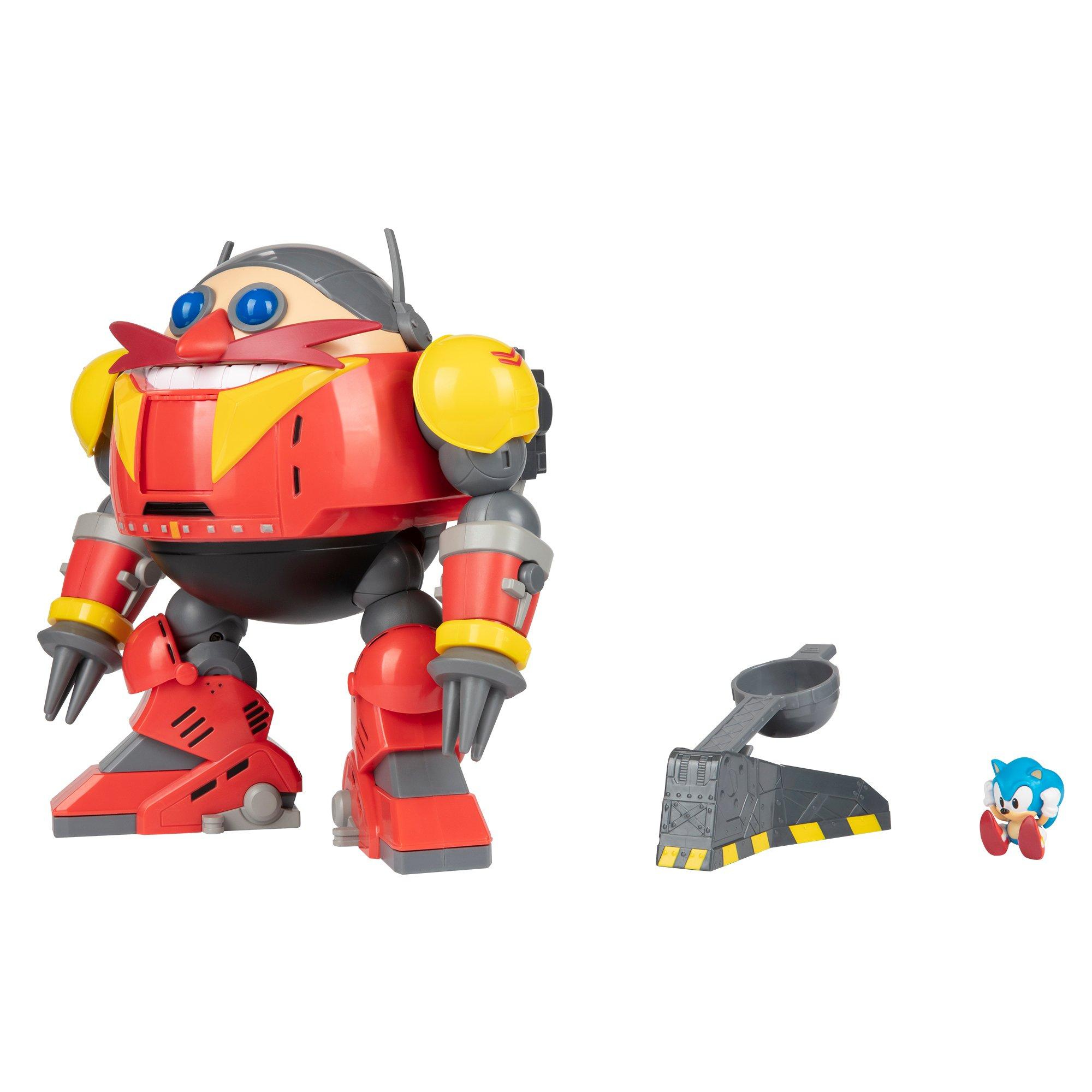 list item 3 of 19 Sonic the Hedgehog Giant Eggman Robot Figure Battle Set
