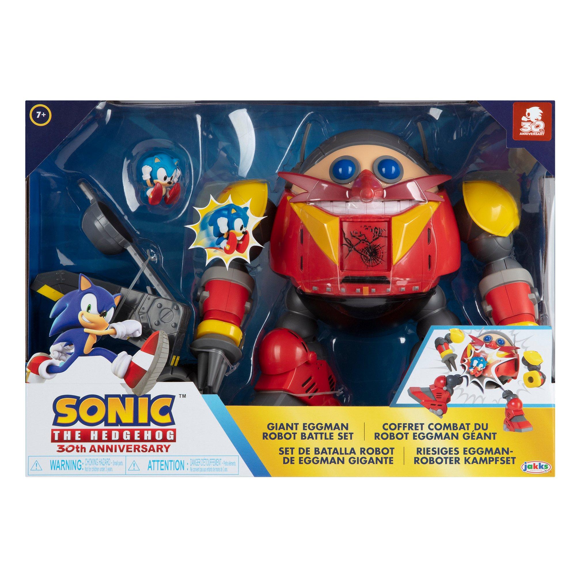 list item 16 of 19 Sonic the Hedgehog Giant Eggman Robot Figure Battle Set