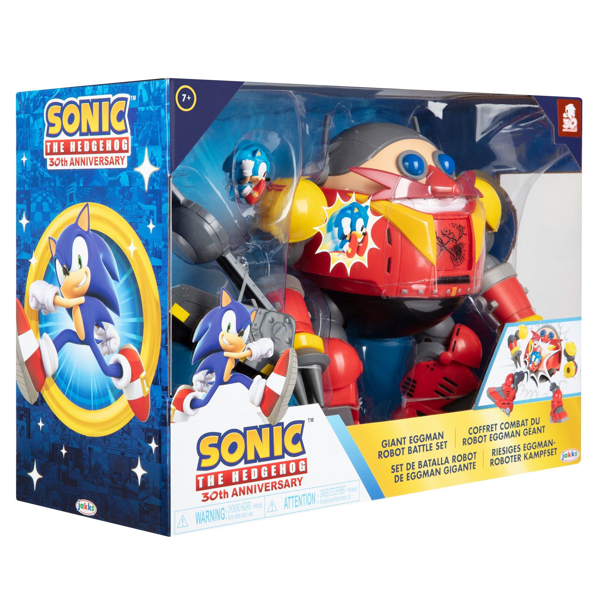 list item 18 of 19 Sonic the Hedgehog Giant Eggman Robot Figure Battle Set