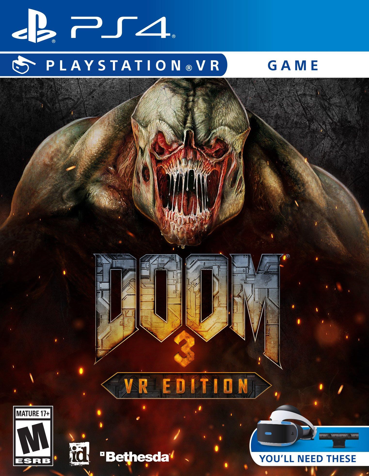 korrelat Supermarked flugt DOOM 3 VR - PlayStation 4 GameStop Exclusive | PlayStation 4 | GameStop