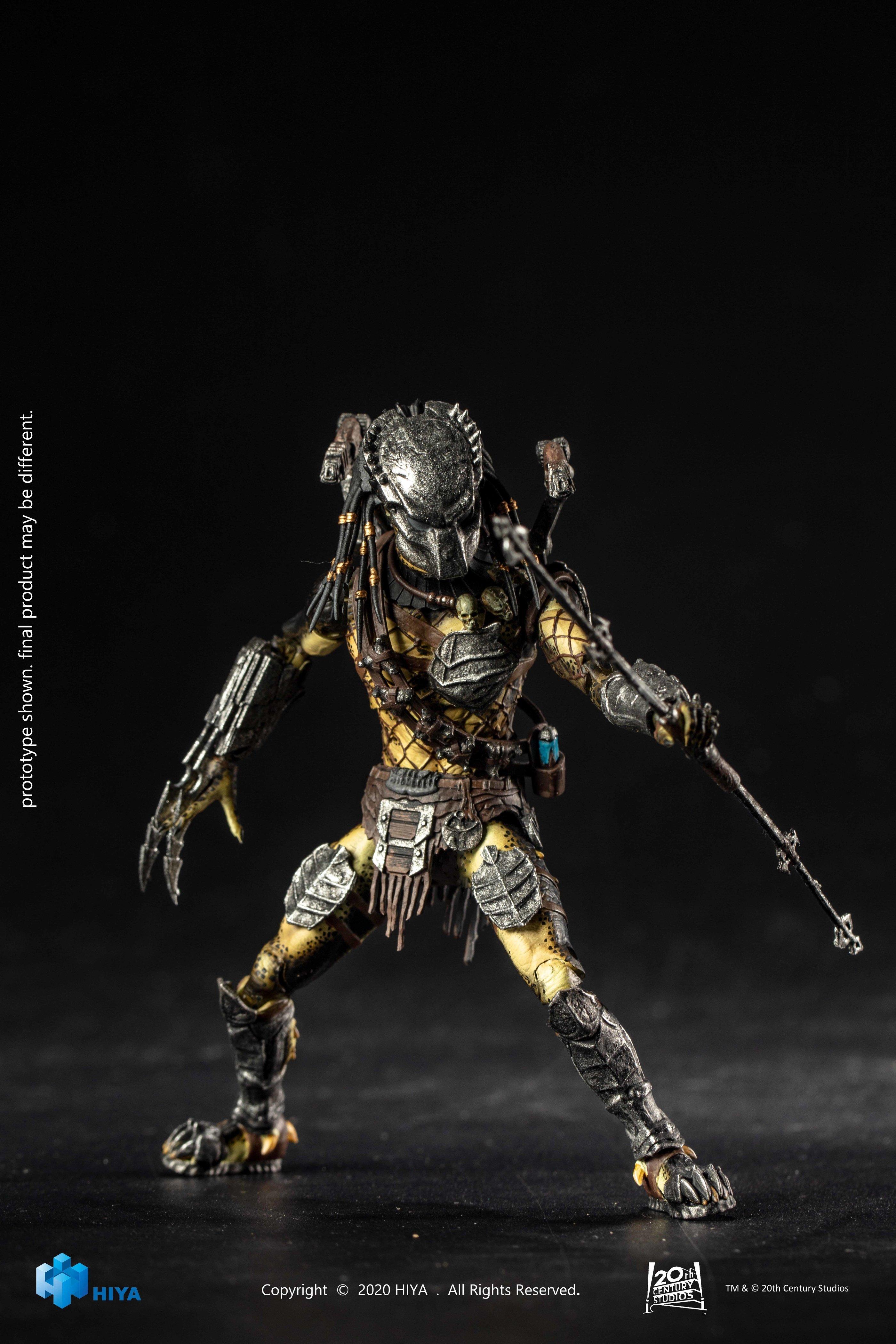 Hiya Toys Aliens vs Predator: Requiem Wolf Predator 4-in Action Figure