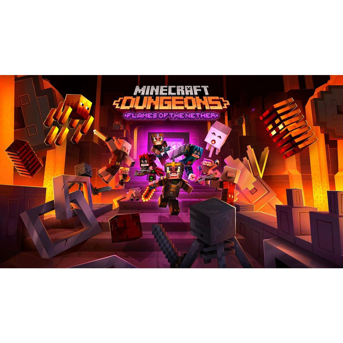 Minecraft Dungeons: Flames of the Nether DLC - Nintendo Switch, Digital