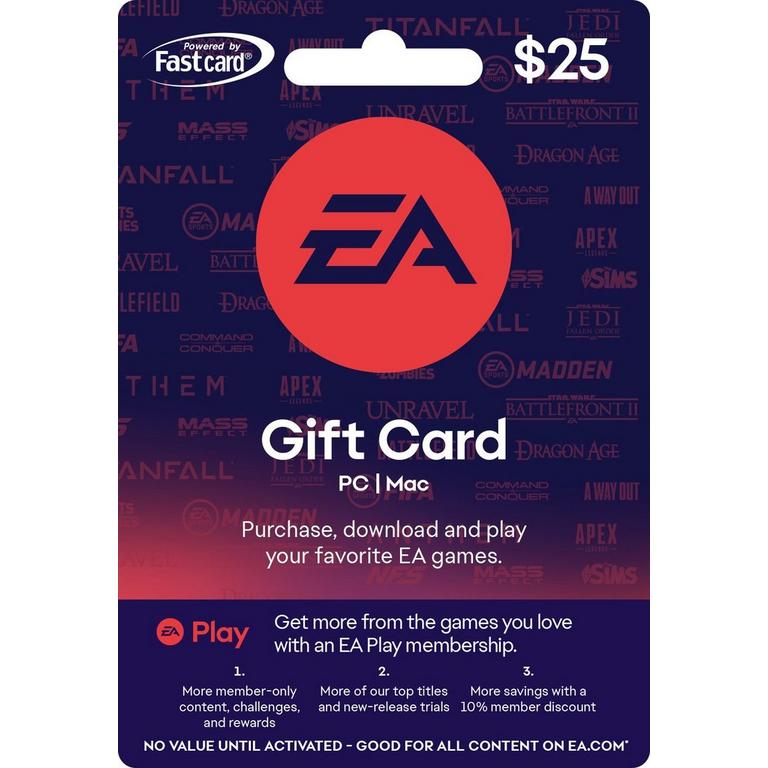 EA Play $25 Dollar Gift Card