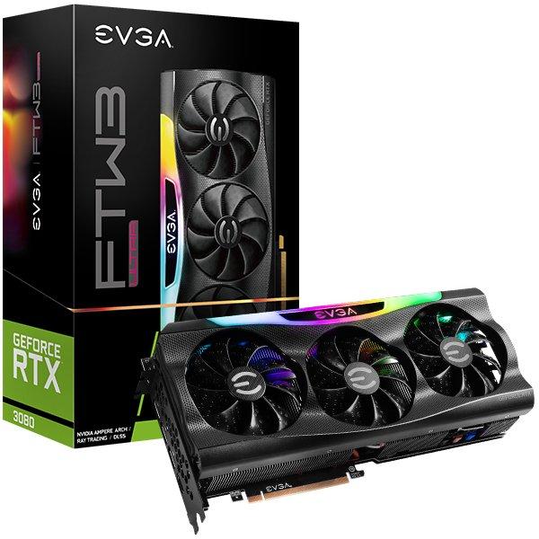 list item 1 of 12 EVGA GeForce RTX 3080 FTW3 Ultra Gaming Graphics Card