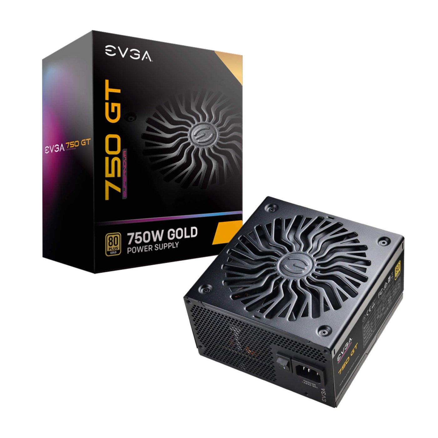 EVGA SuperNOVA GT 80 Plus Gold Fully Modular Power Supply 750W