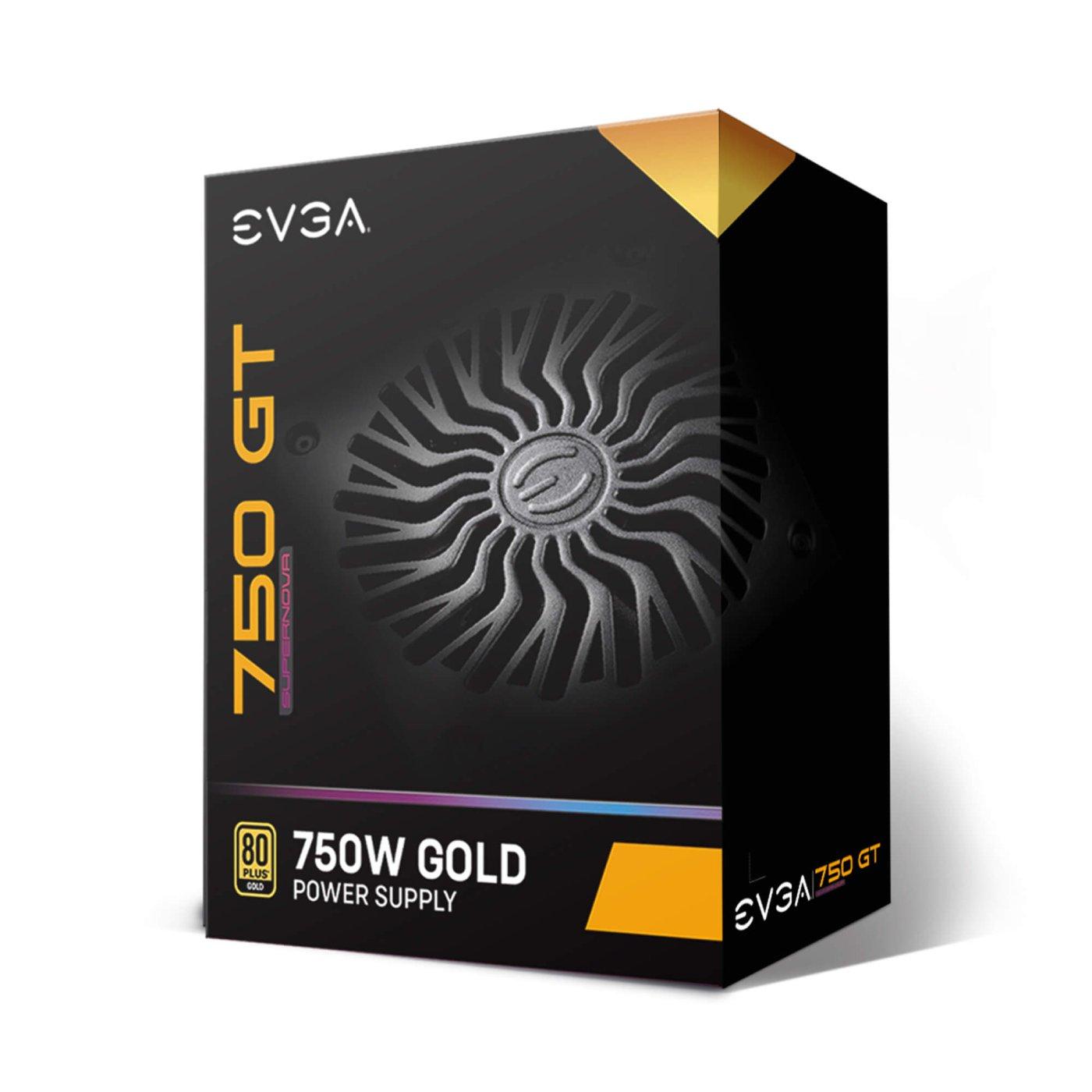 EVGA SuperNOVA 750 GT 750W 80 Plus Gold Fully Modular Power Supply