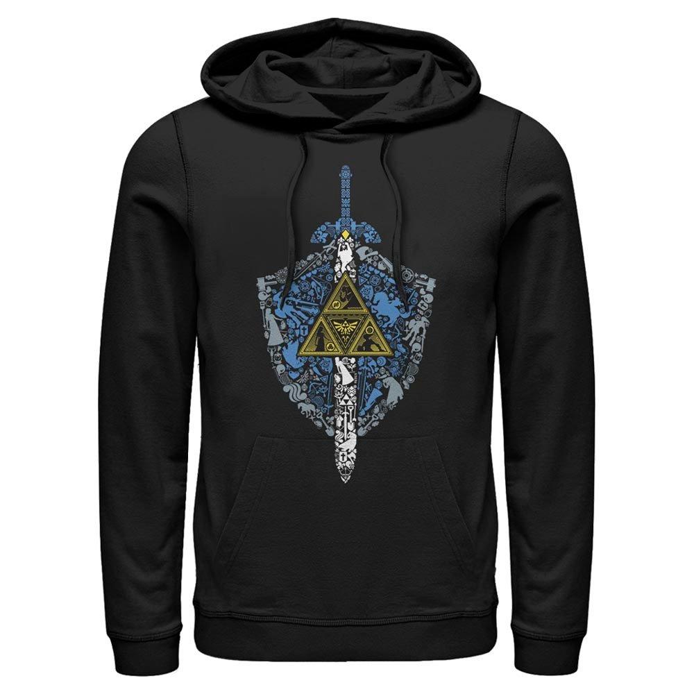 The Legend of Zelda Shield Icons Hooded Sweatshirt GameStop