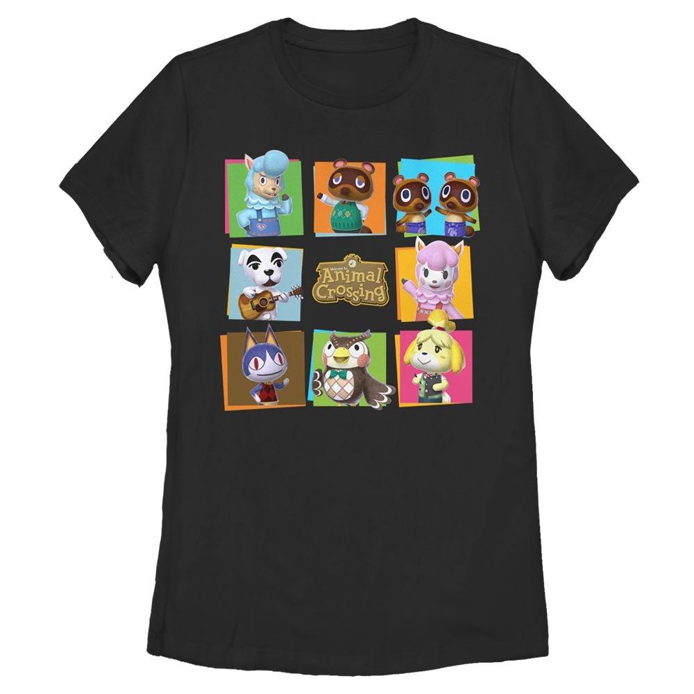 Animal Crossing Character Squares Women's T-Shirt