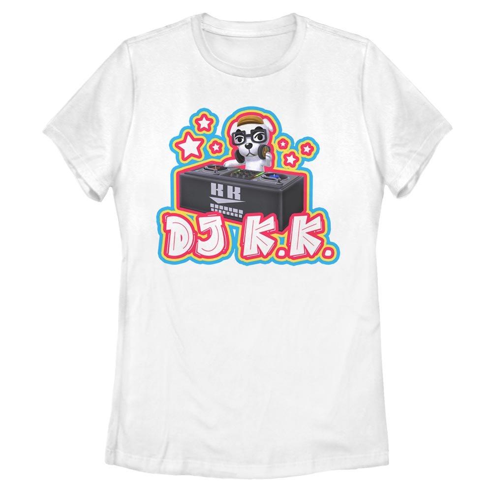 Animal Crossing DJ K.K.Slider Women's T-Shirt, Size: XL, Fifth Sun