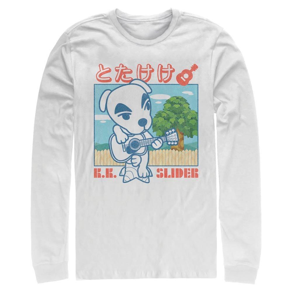 Animal Crossing K.K. Slider Acoustic Guitar Long Sleeve T-Shirt