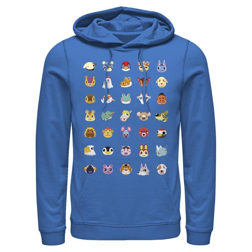 Animal Crossing New Horizons Character Icons Hooded Sweatshirt