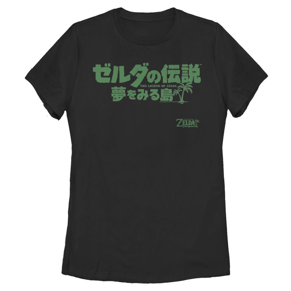 The Legend of Zelda Link's Awakening Japan Logo Womens T-Shirt