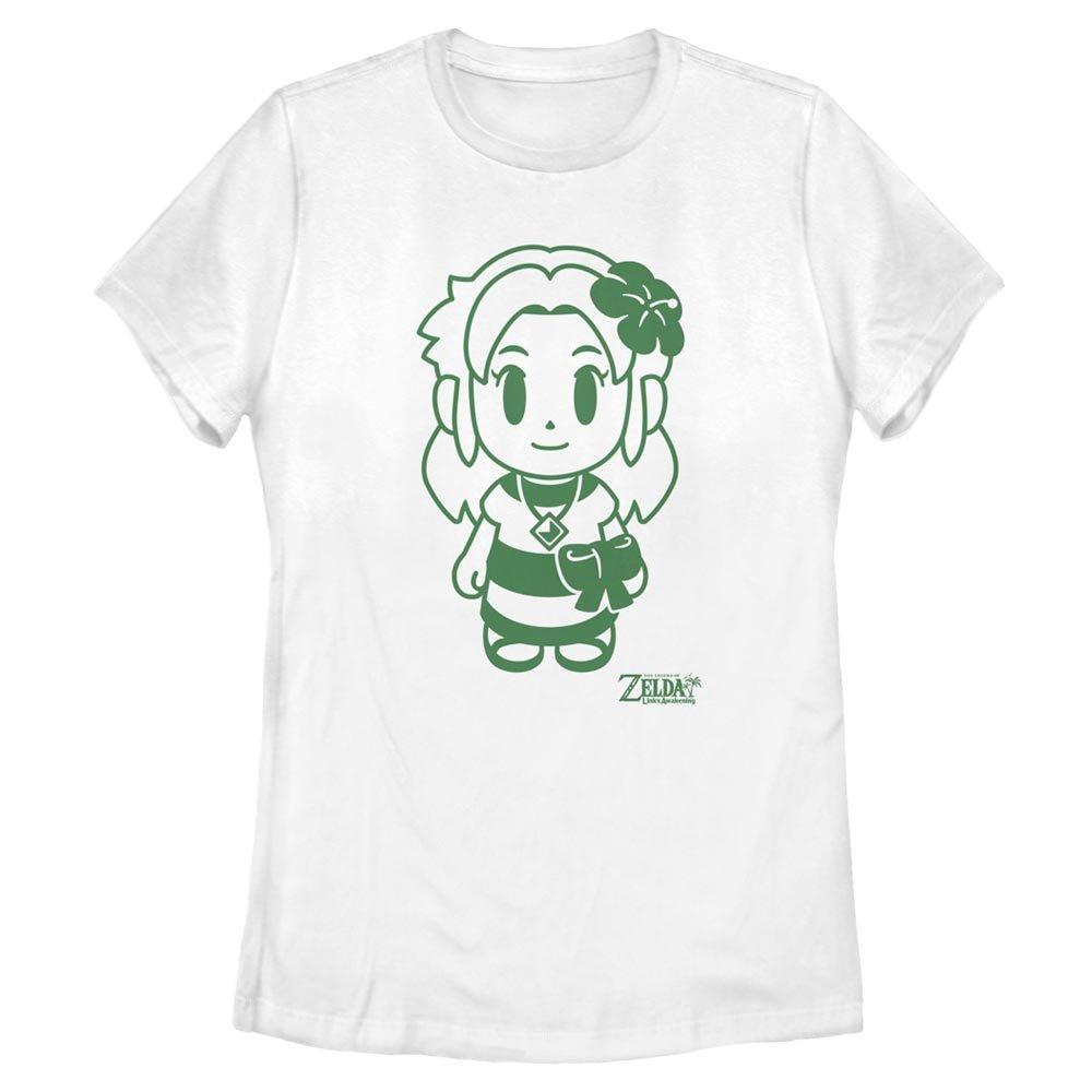 The Legend of Zelda Link's Awakening Zelda Outline Womens T-Shirt