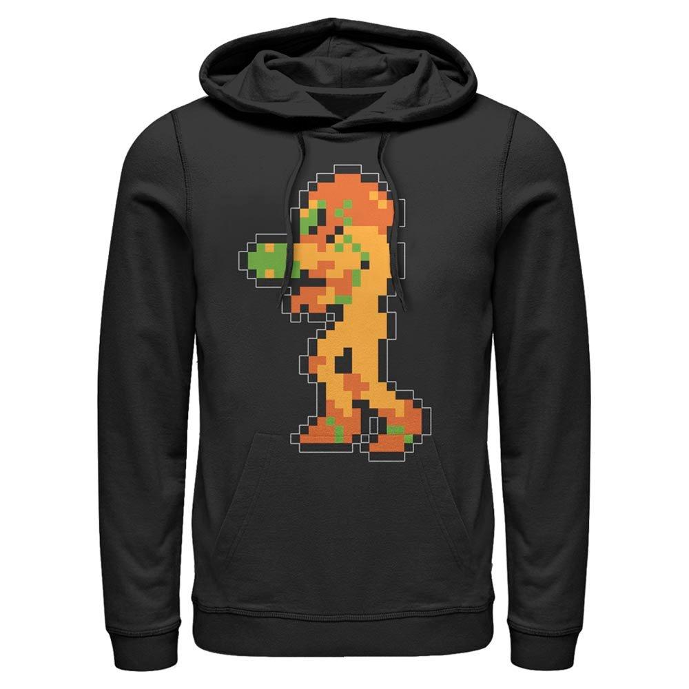 Metroid Samus 8-Bit Hooded Sweatshirt
