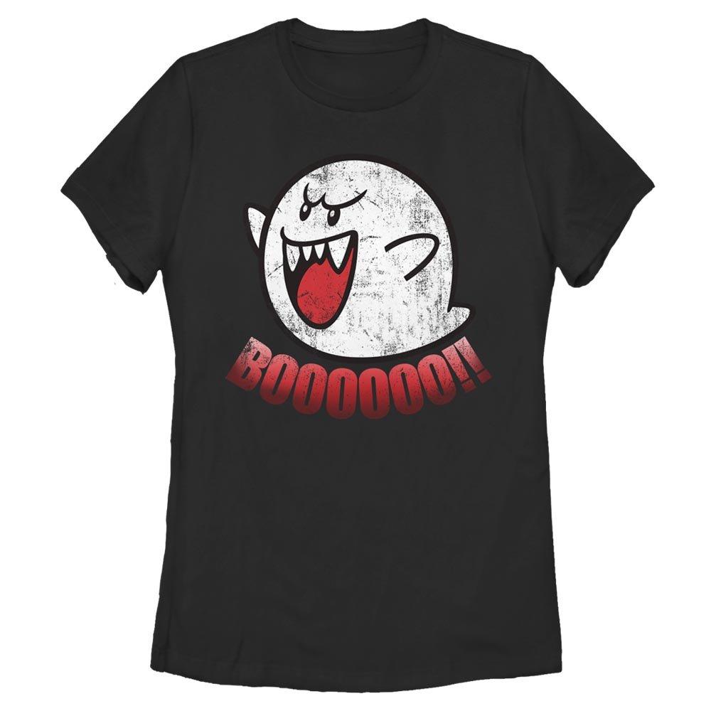 Super Mario Boooooo Womens T-Shirt