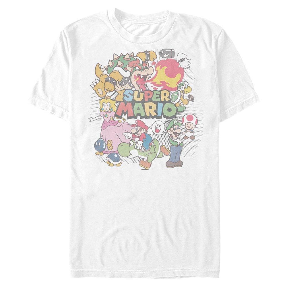 Super Mario Faded Character Array T-Shirt | GameStop